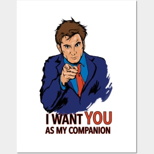 Doctor Who Want You Posters and Art